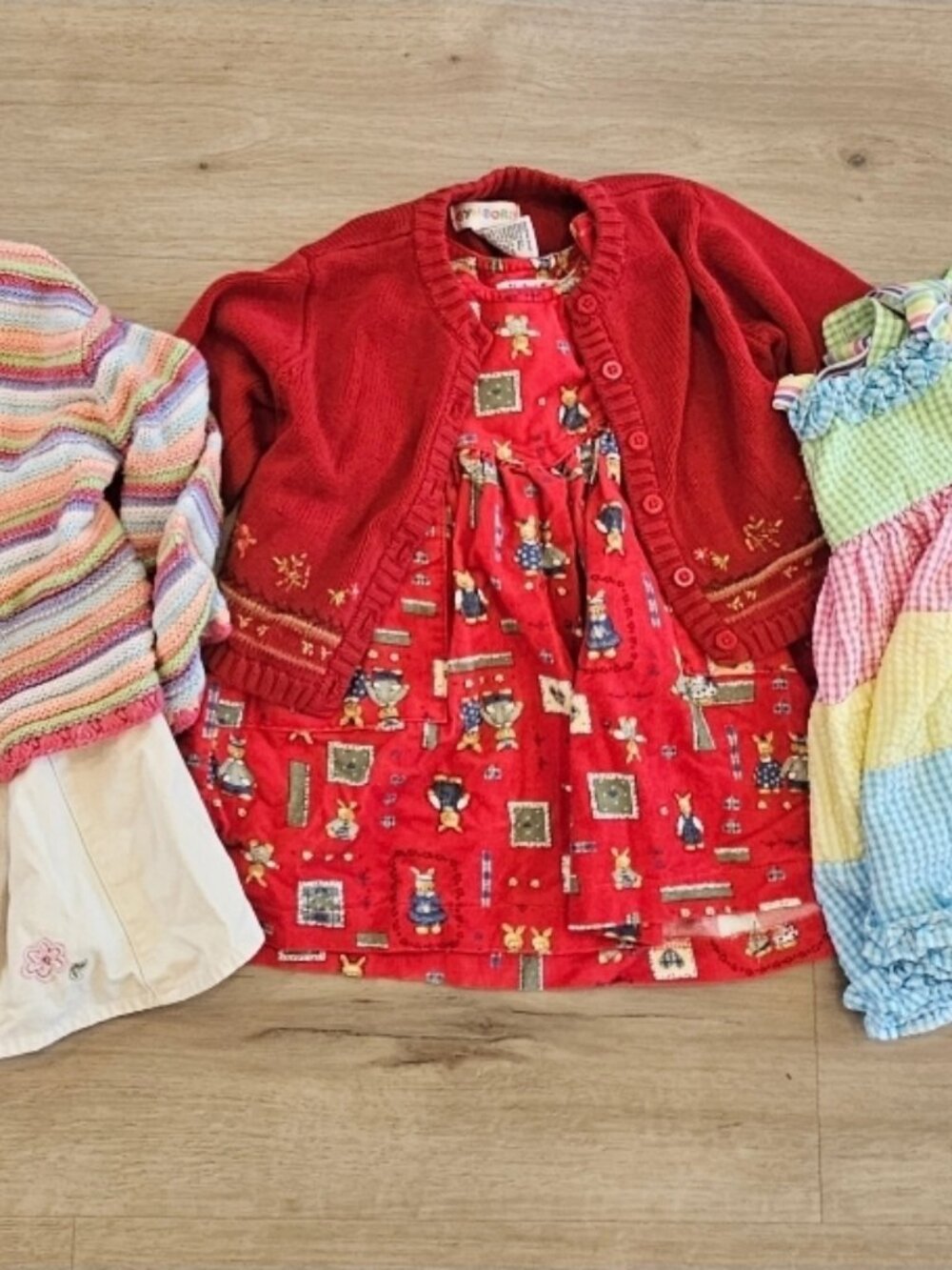 Lot of Vintage 2T Girls Clothes